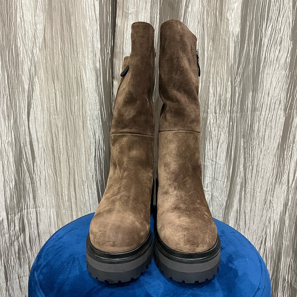 All Black - LaCerniera Boot - Brown Suede - Picture 2 of 5